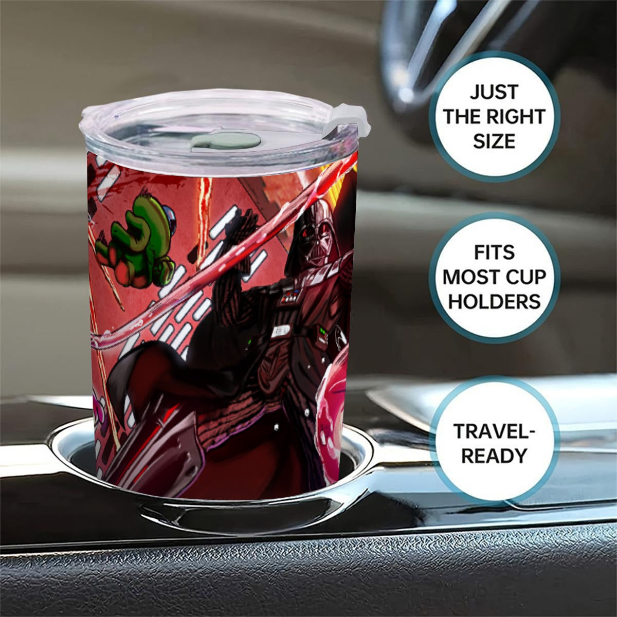 Vader 20OZ Tumbler With Sliding Lid