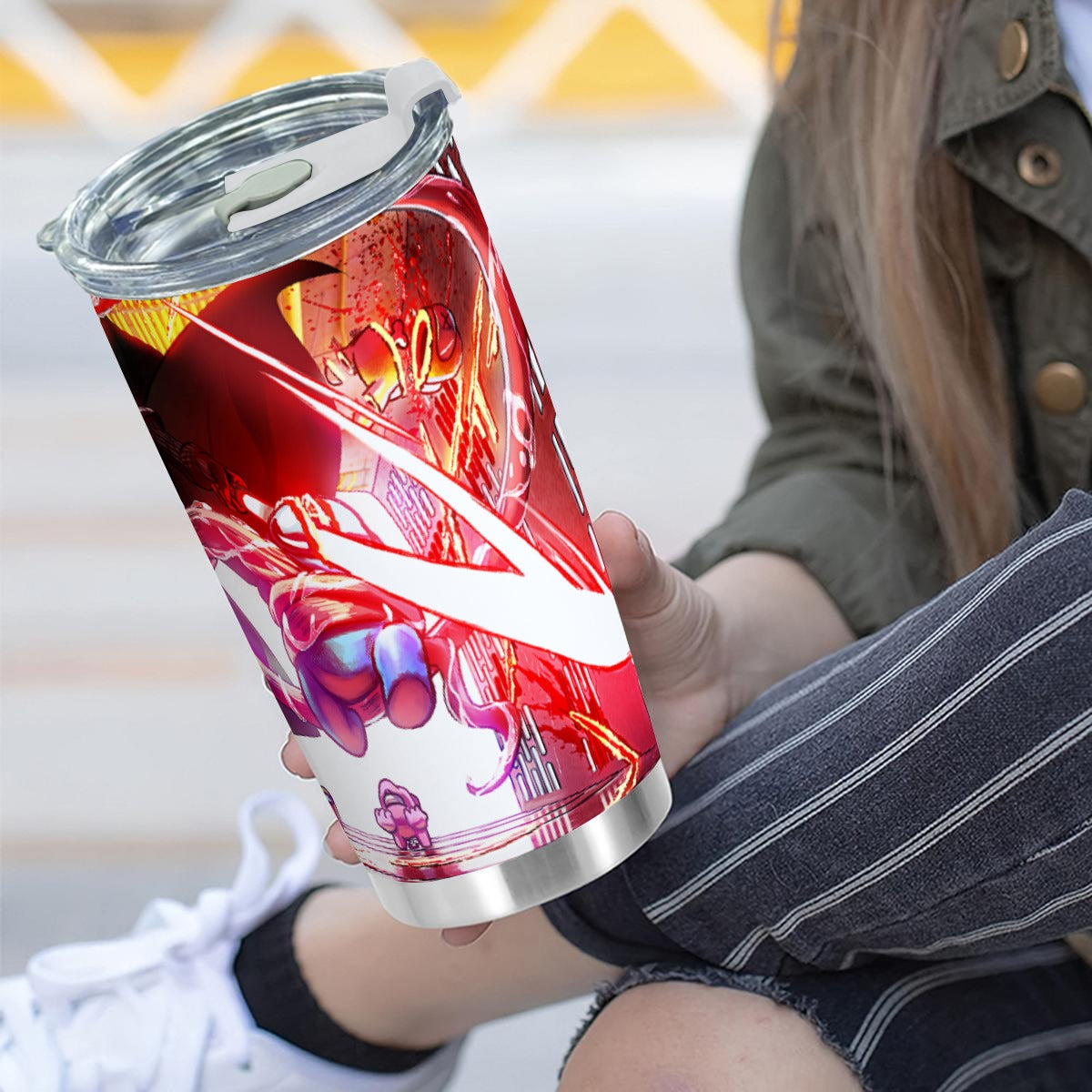 Vader 20OZ Tumbler With Sliding Lid