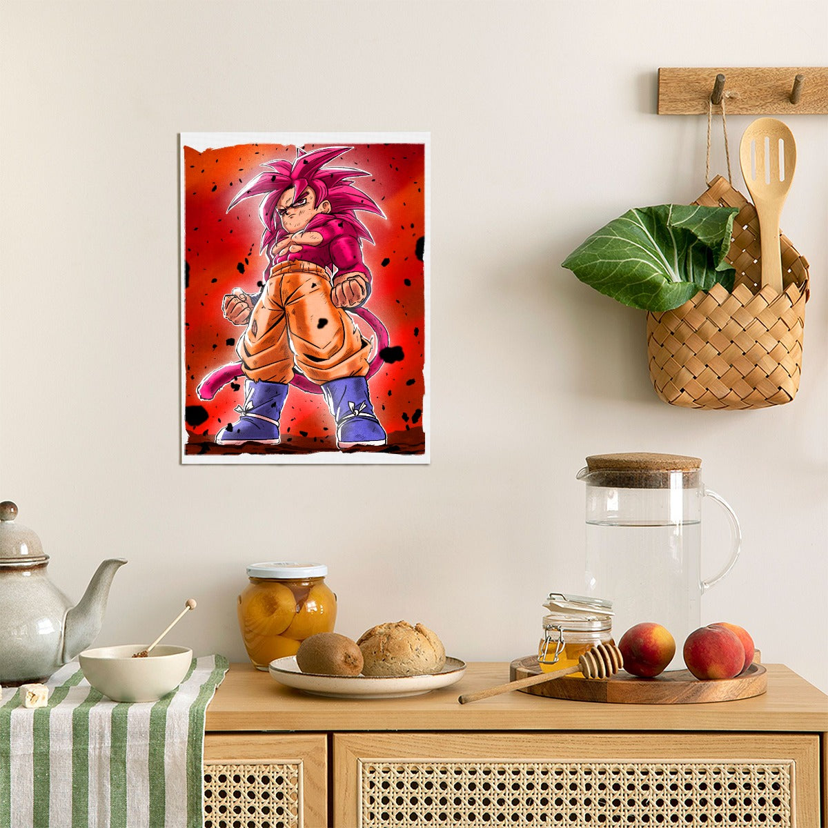 Goku Super Saiyan Daima Canvas