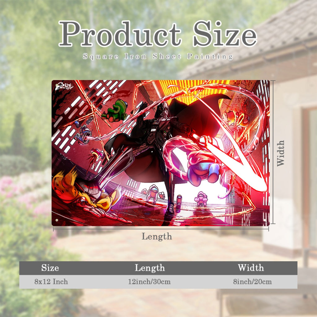 Vader Metal Hanging Painting